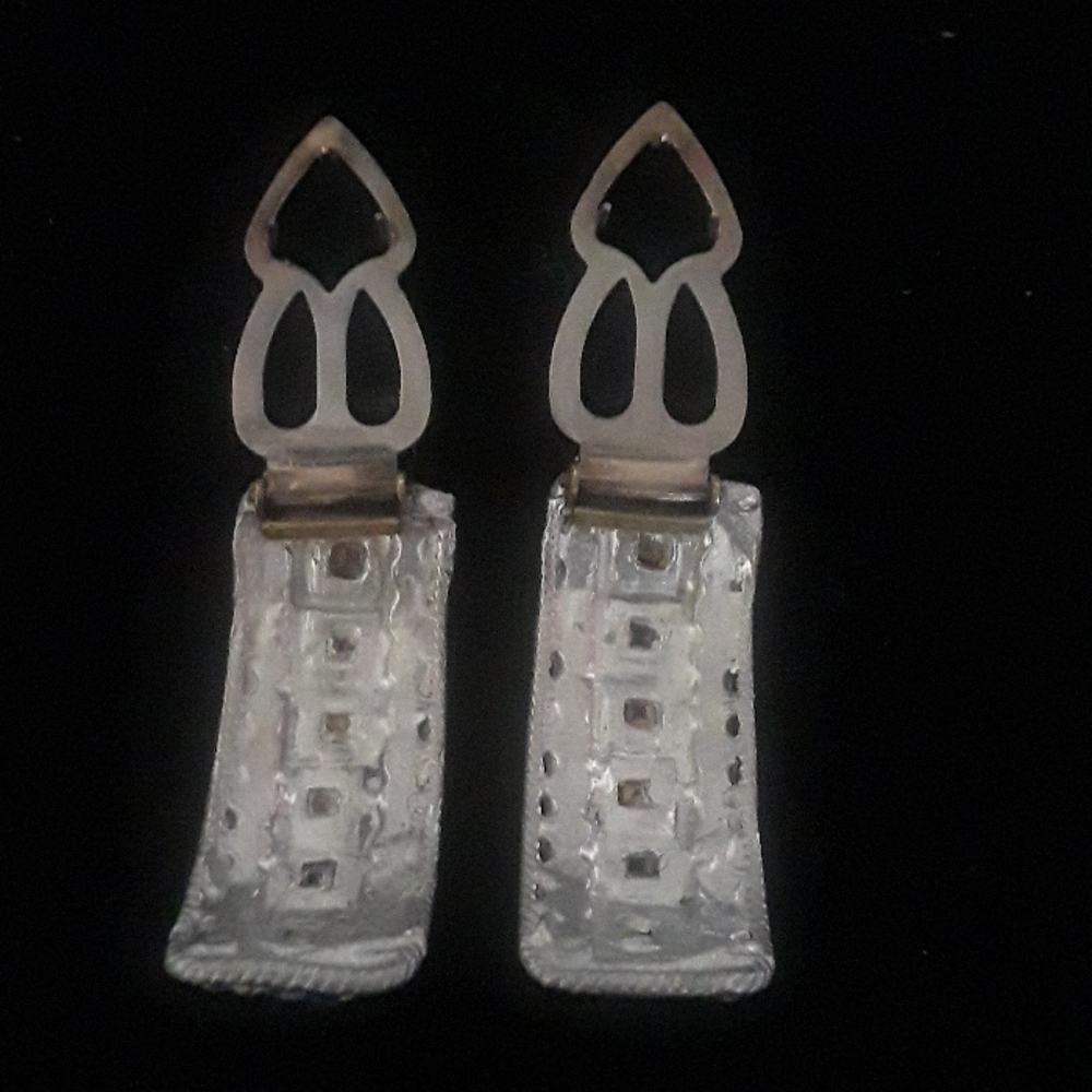 Custom Made Rhinestone Lapel Clips - Picture 2 of 2